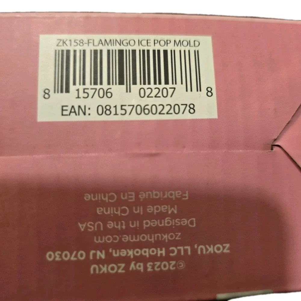 Zoku Flamingo Ice Pop Molds (New In Box)‎